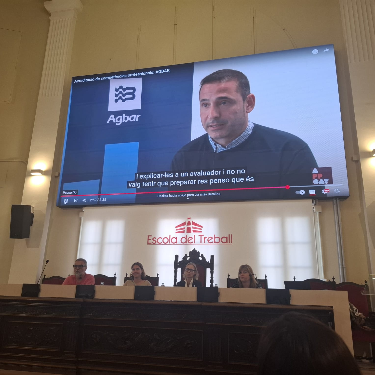 La Escuela del Agua de Agbar presenta su modelo de acreditación masiva